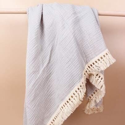 Couverture Bebe - BabyBlanket™ - Gris - Mon doux bébé