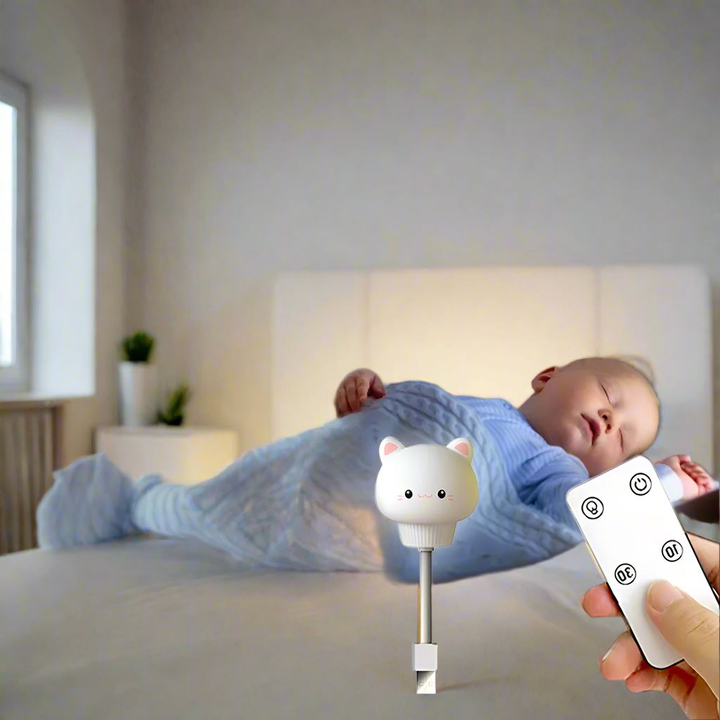 Veilleuse Bébé - SweetDream™ - Chat - Mon Idéal Bébé