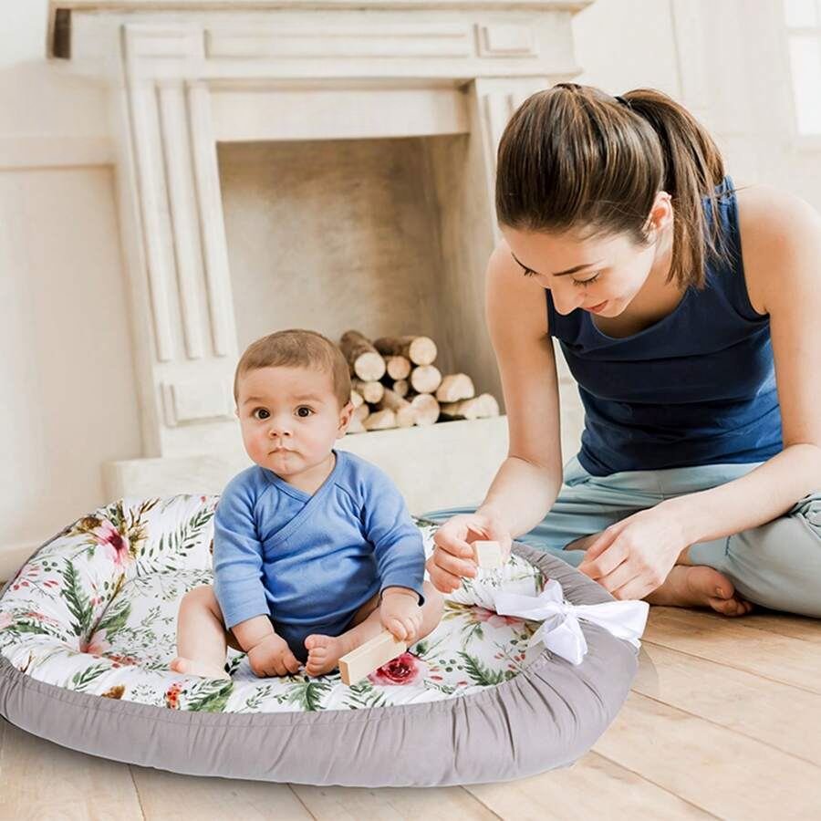 Berceau Bébé - NidPortableBébé™ - Fleurs - Mon doux bébé