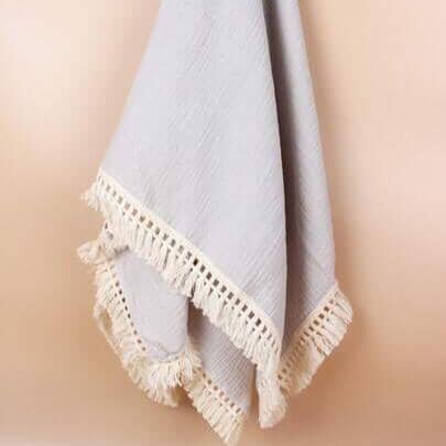 Couverture Bebe - BabyBlanket™ - Gris - Mon doux bébé