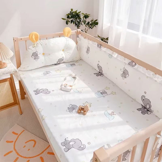 Linge de lit bebe - DouxSommeil™ - Éléphants - Le Paradis de Maman
