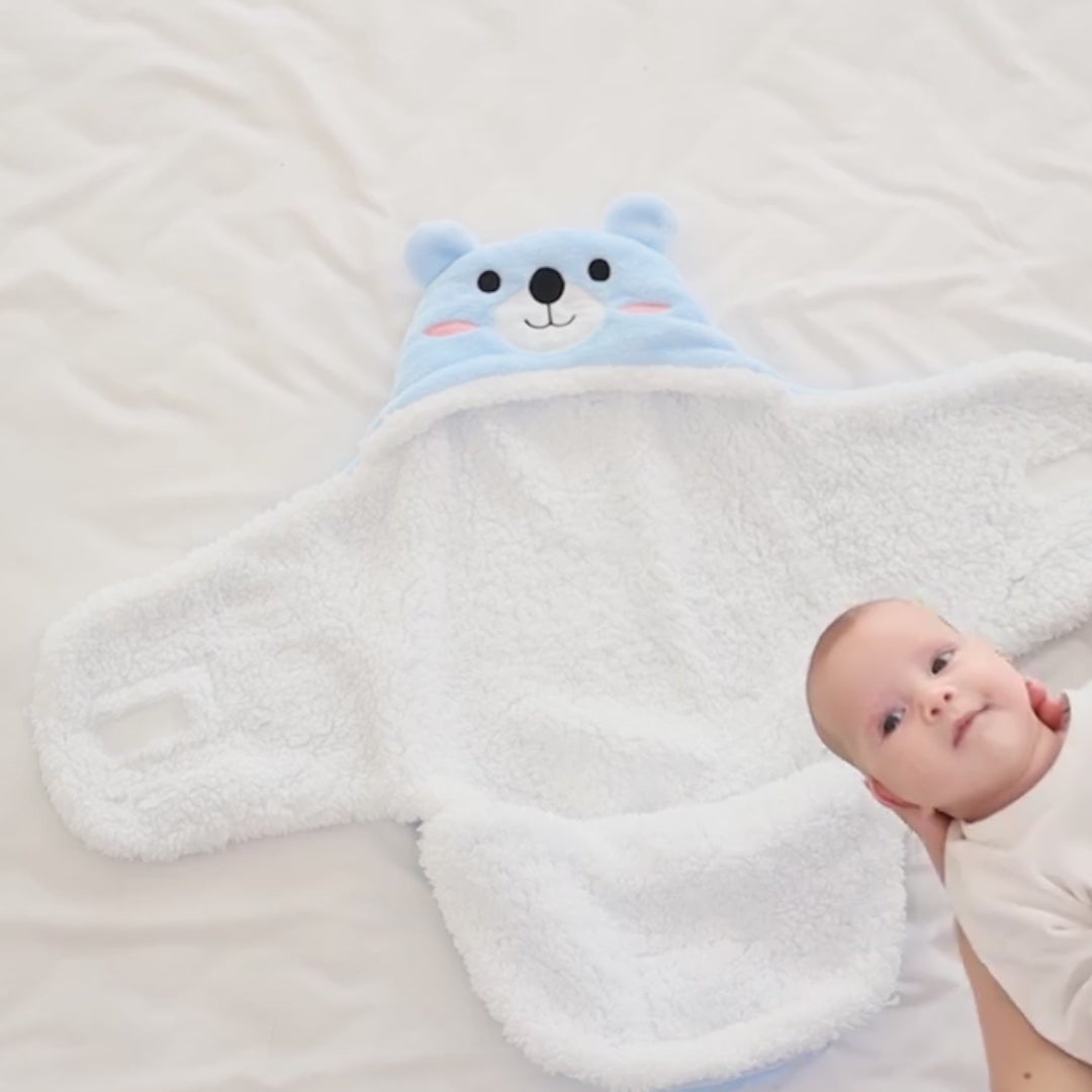 video nid d ange avec un petit bebe